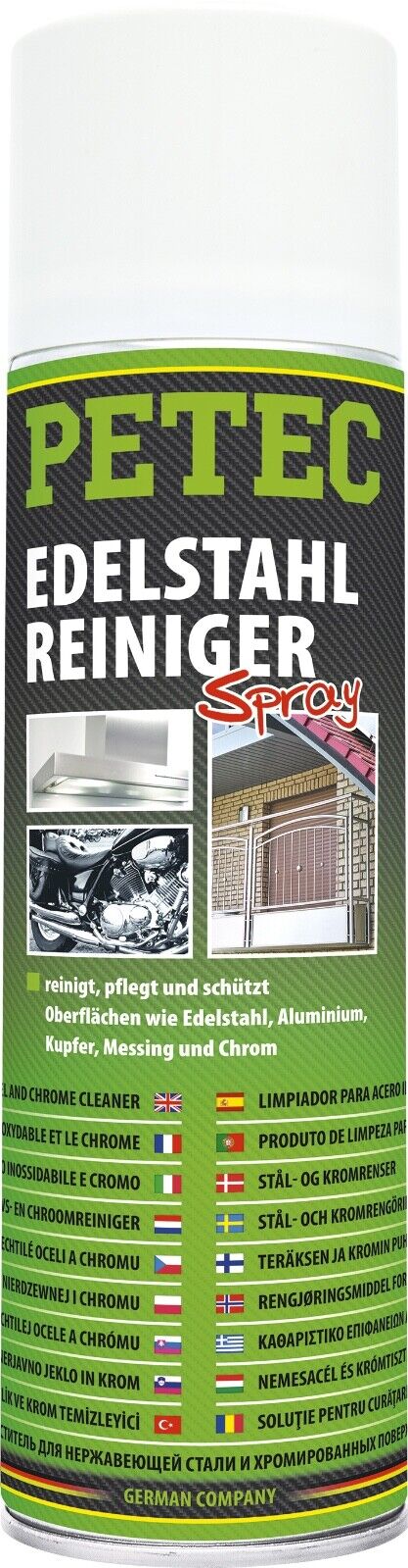 PETEC | Edelstahlreiniger Spray 500ml NSF