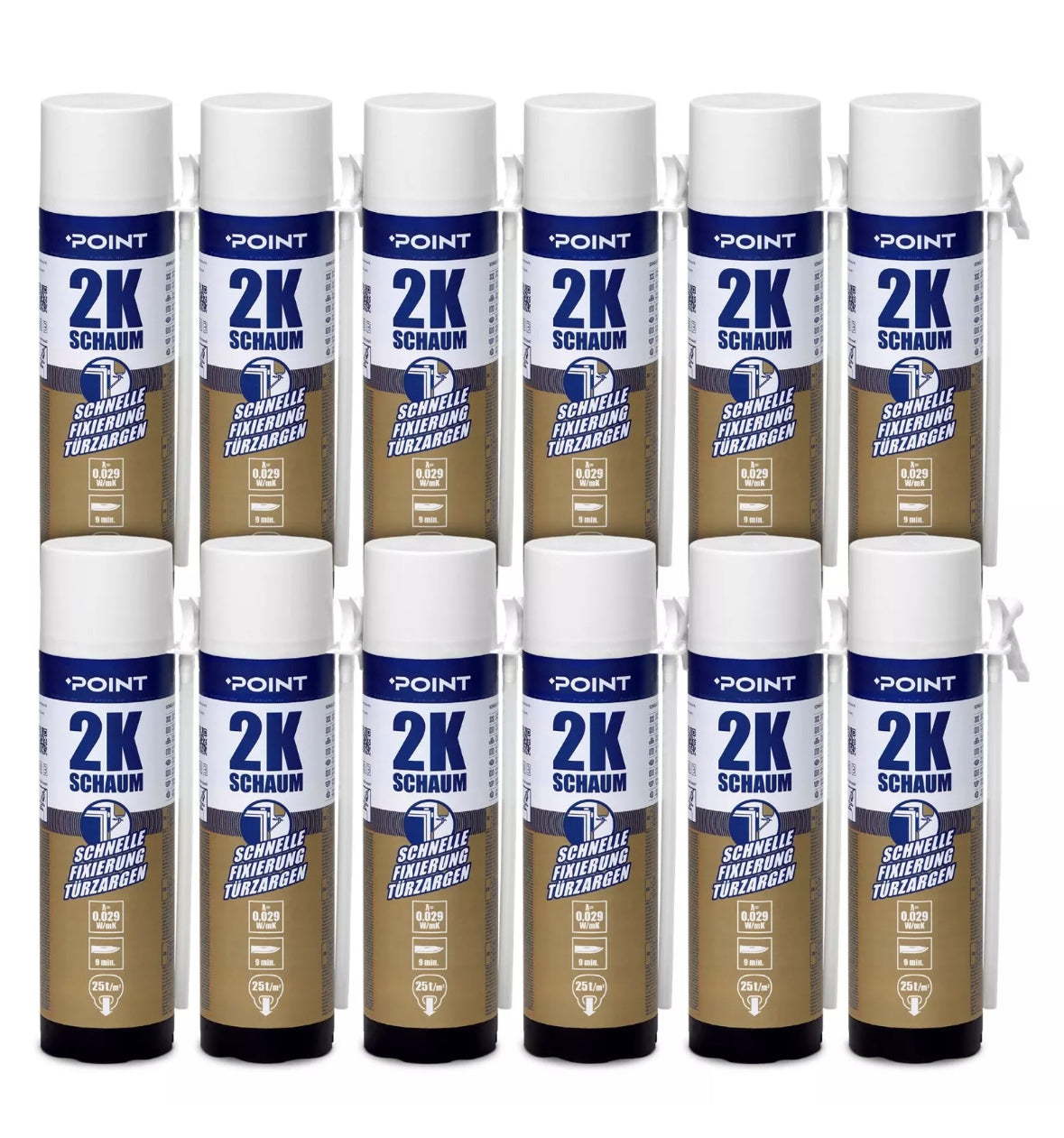 POINT 2K PU Zargenschaum 400 ml