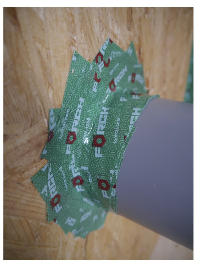 Förch Klebeband grün 50mm UNTERSPANNBAHN DAMPFSPERRE FOLIE - OSB - 25M ROL