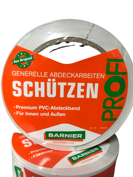 Barnier 6096 weiss Putzerband glatt 50mm x 33m