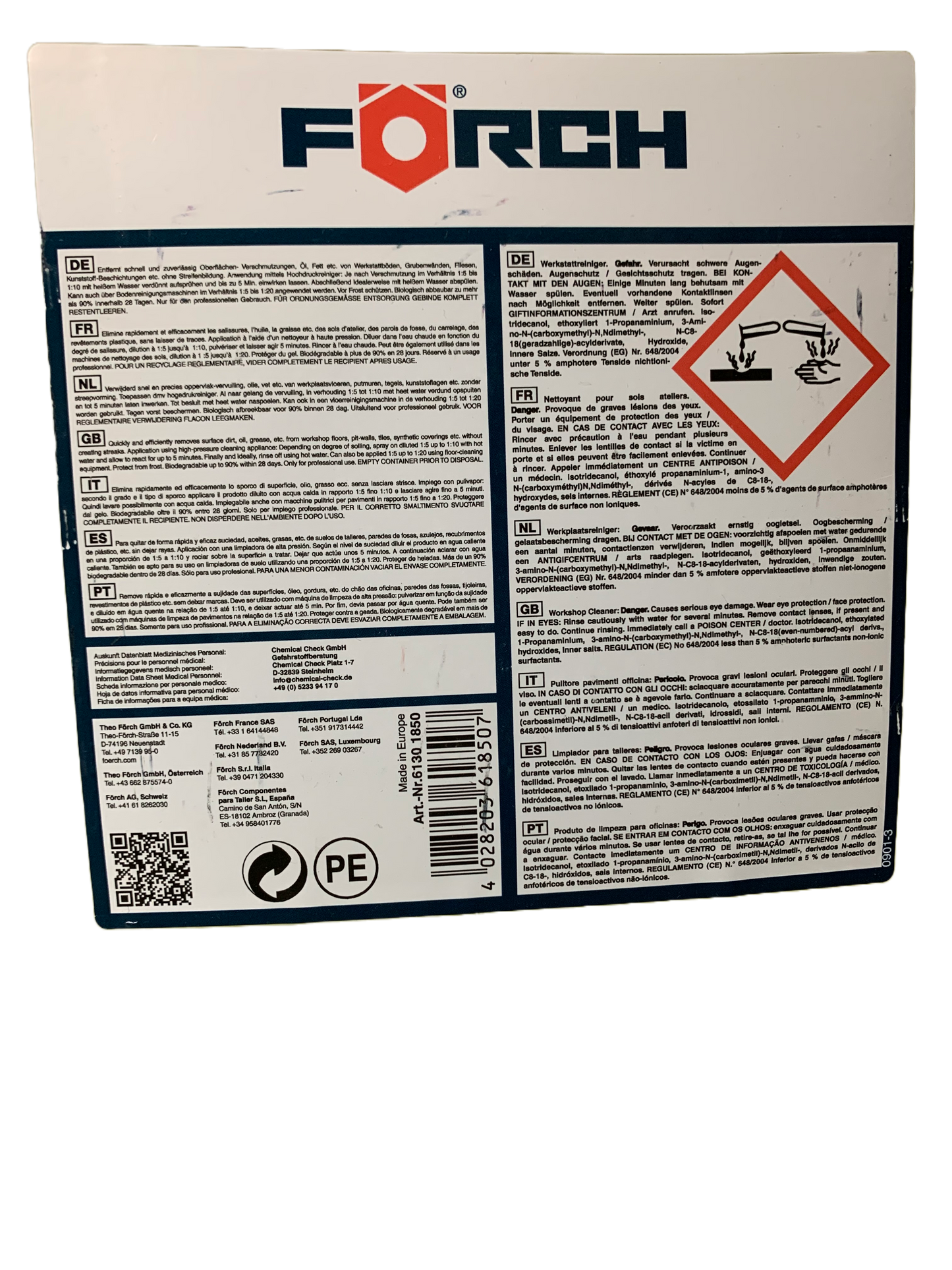 Förch Werkstatt-Reiniger R599 5 L