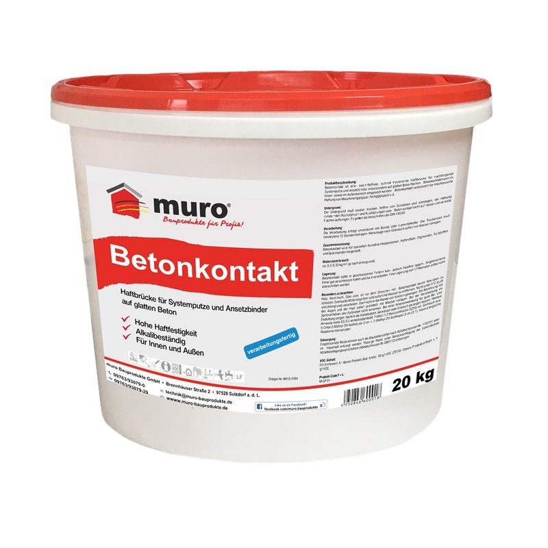 BK Betonkontakt gebrauchsfertig 20 Kg