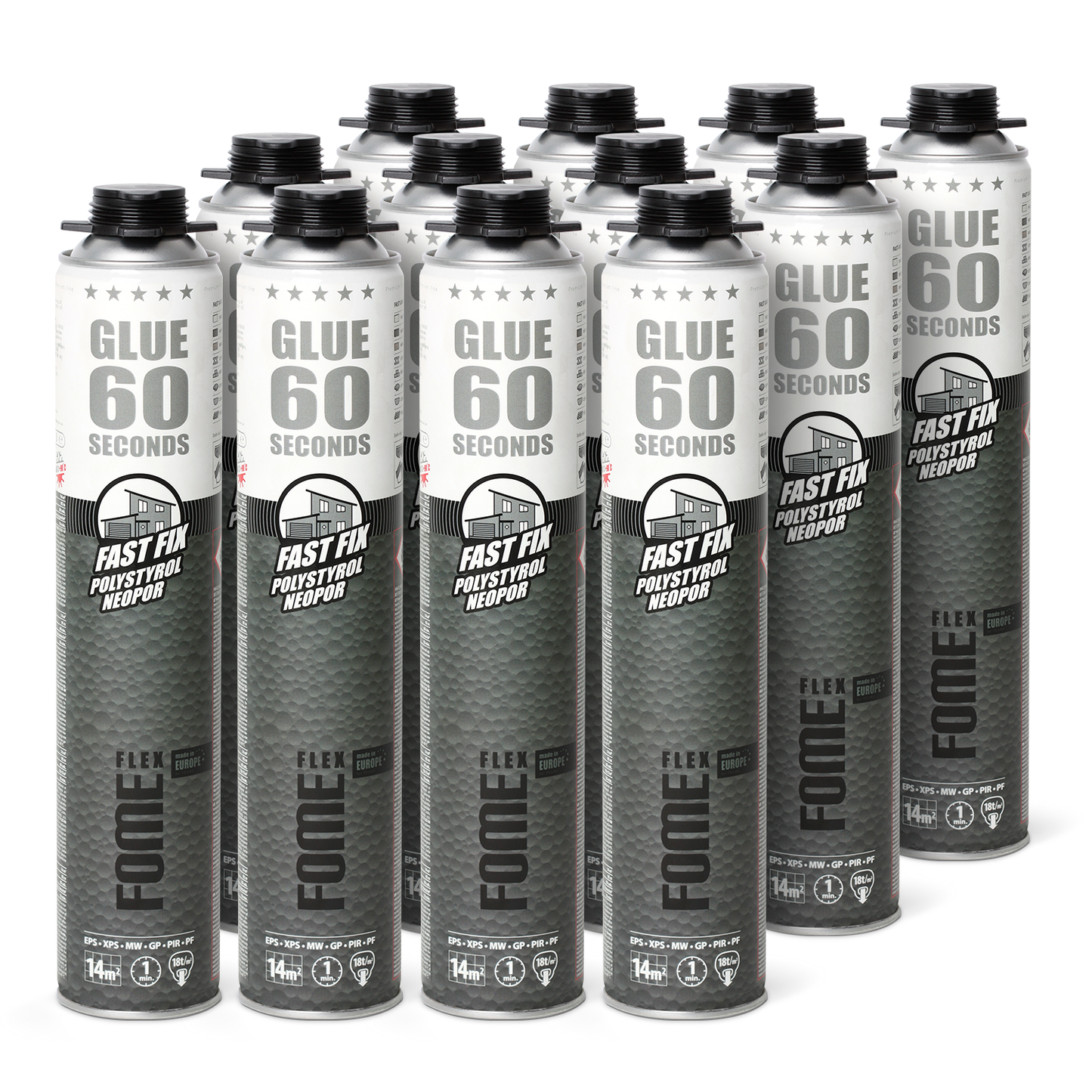 FOME FLEX WDVS KLEBESCHAUM 60 SECONDS 850ml ||Dämmstoffkleber||