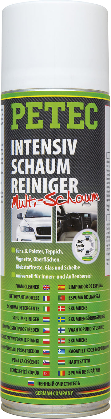 PETEC | Intensiv Schaumreiniger Spray 500 ml Multi Schaum