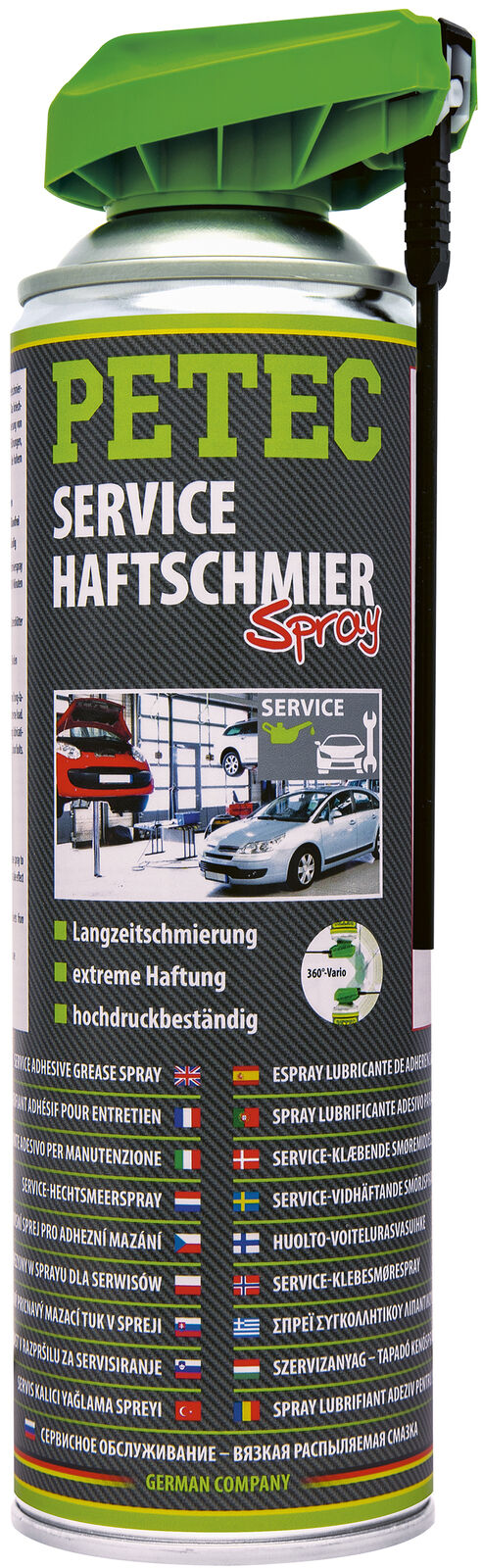 PETEC | Service Haftschmierspray 500 ml translucent